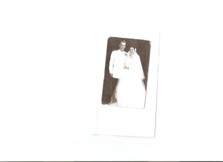 Wedding Day Sept,.4th,1954- Tom & Elaine