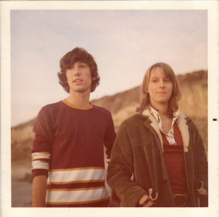 Steven and Sister , Christine, 1970's