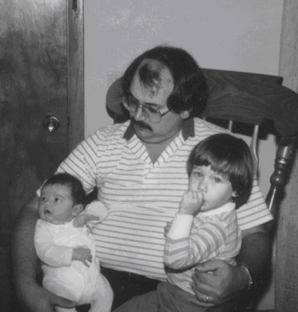 Me and the kids about 1986
