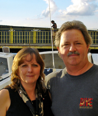 Phillip and I in Belize 2007