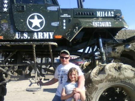 Mark,and his sis, Stephanie