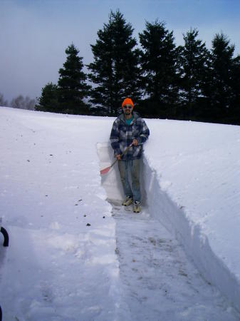 snow fort