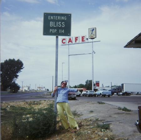 Janet in Bliss, Idaho, 1978