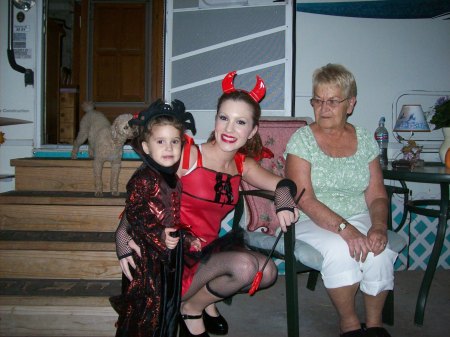 my mom,daughter,and grandaughter