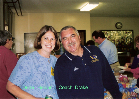 Dede and Coach Vince Drake