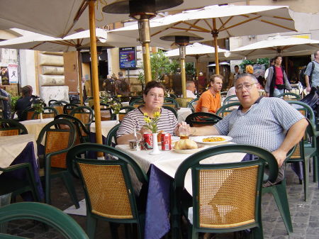 Maria & I in Italy