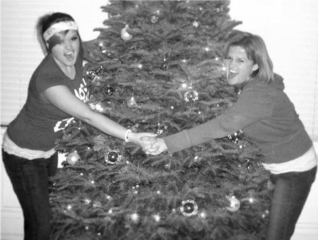 tree uggers lori and daughter Jessica lol