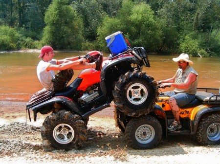 ridin on the river