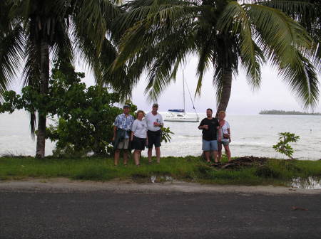 Sailing in Tahiti