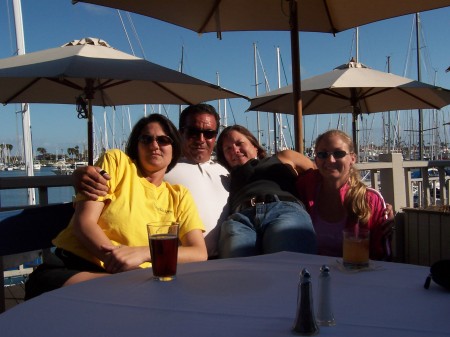 Me and my homegirls at the yacht club