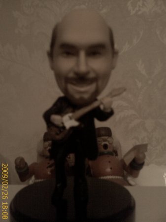 my husband Rick as a Bobble Head !