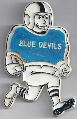 Wood-Ridge High School Blue Devil Pin
