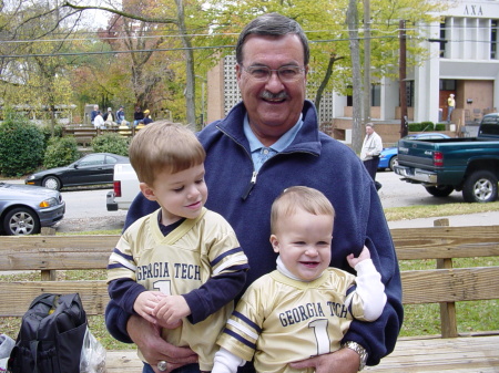 Dad and the MEN in 2004