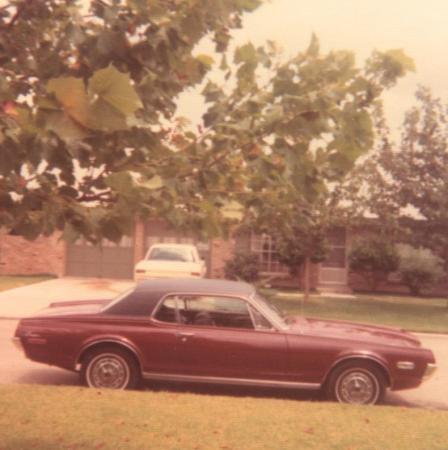 1967Cougar,Rhonda's car in high school