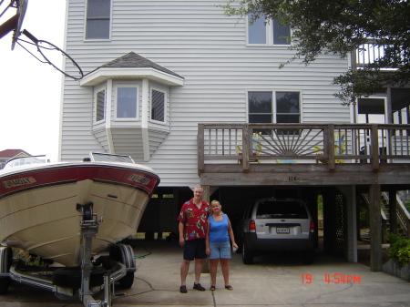 summer of 09 ,our rental house in Nags head