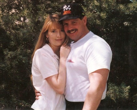 Me & Mike ~ before we were married - 1997ish