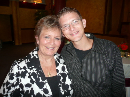 Ronda and son, Michael 2008