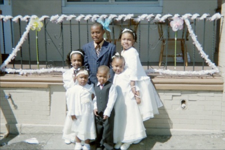 my nieces and nephews on Easter 2009