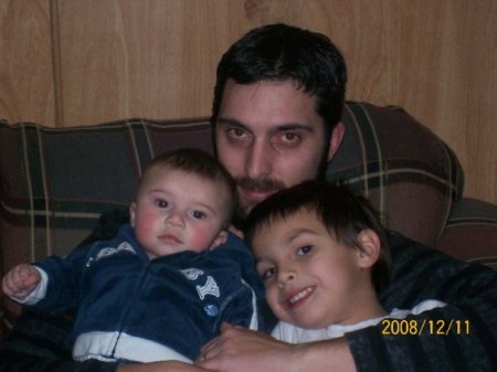 Daddy (Brad), Brydan and Marcos! 2008