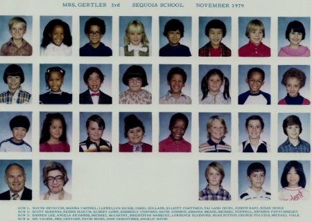 Sharon Shook's album, Elementary school pictures