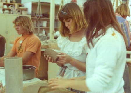 1977 Pottery Class