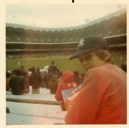 Ken at the old Yankee Stadium