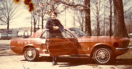 Me with the '68 Mustang at Brower Lake