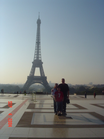 Me, Cecilia, and Matt in Paris 2004