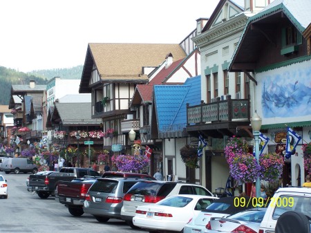 downtown Leavenworth