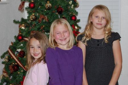 The Girls at Christmas