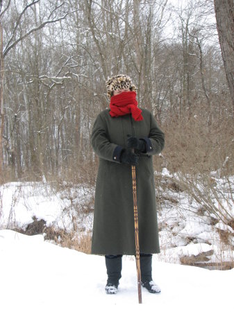 Taking a walk in Metroparks in 22 degrees