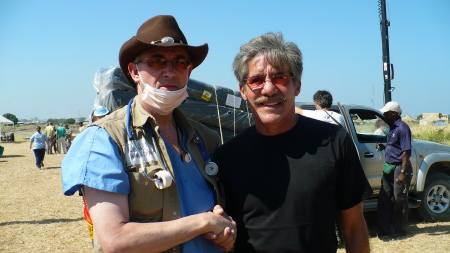 In Haiti with Geraldo Rivera