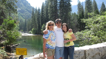 Stevie, Danyelle and I Yosemite 2009