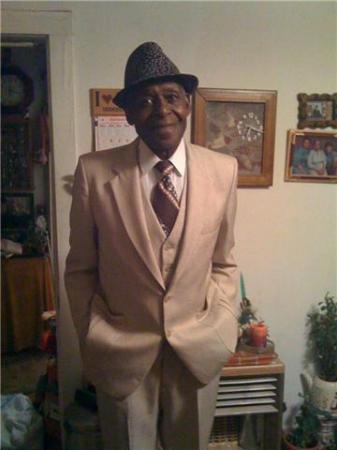 My uncle looking sharp