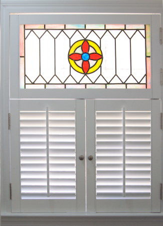 Window treatment for bathroom