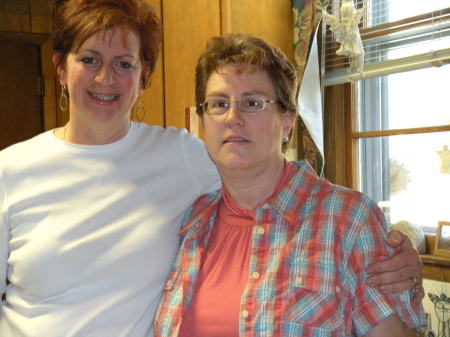 Me and my "sister"(in-love) Mary Chapin Stamey