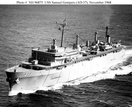 USS Samual Gompers AD-37