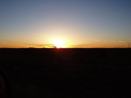 Sunset in the Desert Arizona