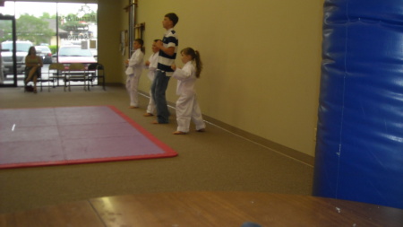 Brooklyn in her Martial Arts Class!