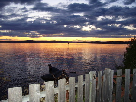 Sunset at Lopez Island