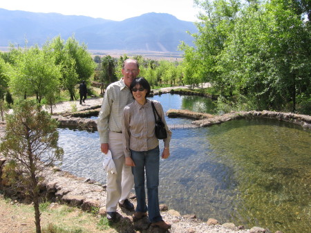Julie & I on vacation in Southwest China, 2006