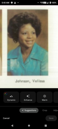 Velissa Johnson's Classmates profile album