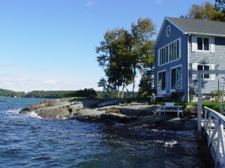 Our Maine house on Southport Island