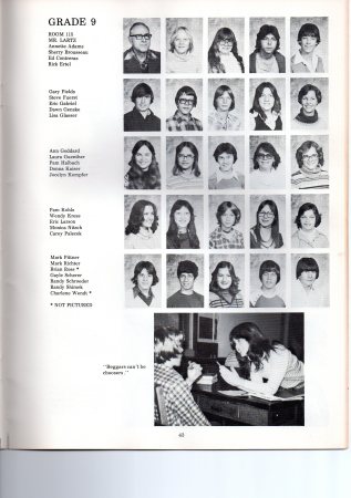 Mr. Lartz Homeroom 1978