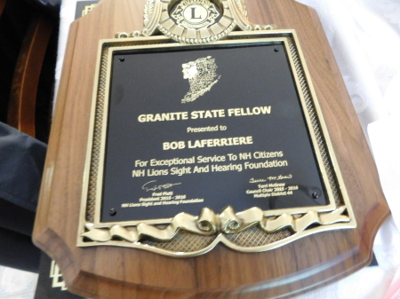 Granite State Fellow Award