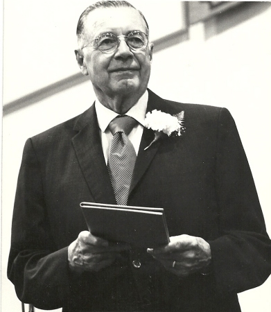 Mr. Oliver M. Hazen at the 1972 Graduation