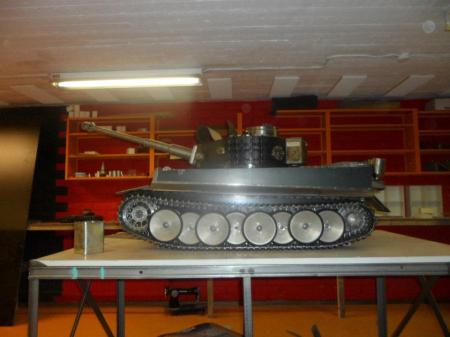 Tiger 1 tank 1:4 scale