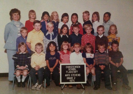 Mrs. Stevens, Grade 2, 1975