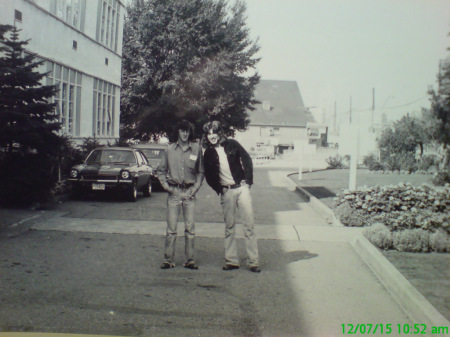 Ken Oshaway &  Paul T at south 1976