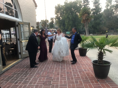 Greek Dancing at Our Reception